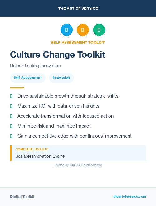 Culture Change Toolkit