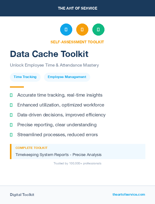Data Cache Toolkit