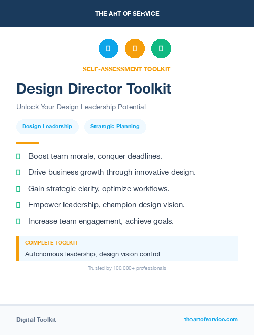 Design Director Toolkit