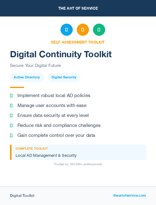 Digital Continuity Toolkit