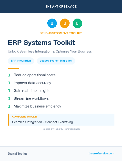 ERP Systems Toolkit