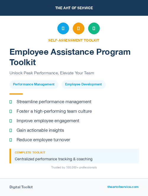 Employee Assistance Program Toolkit