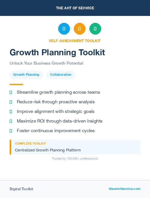 Growth Planning Toolkit