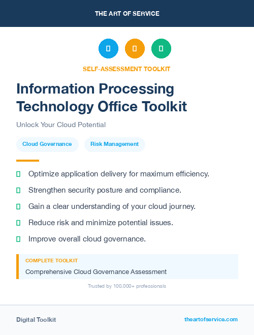 Information Processing Technology Office Toolkit