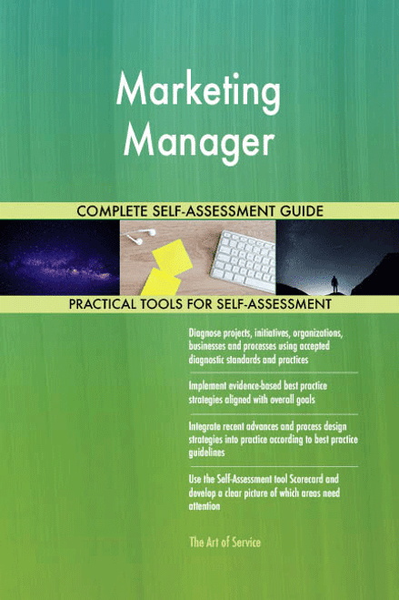 Marketing Manager Toolkit