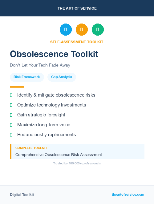 Obsolescence Toolkit