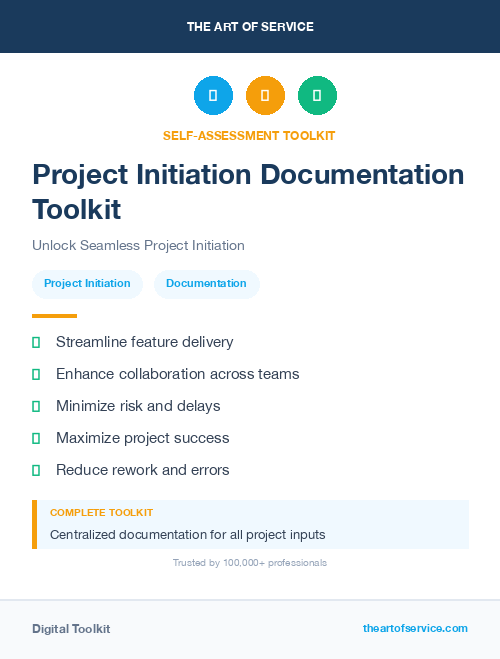 Project Initiation Documentation Toolkit