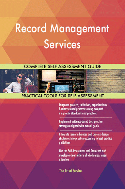 Record Management Services Toolkit Record Management Services Toolkit