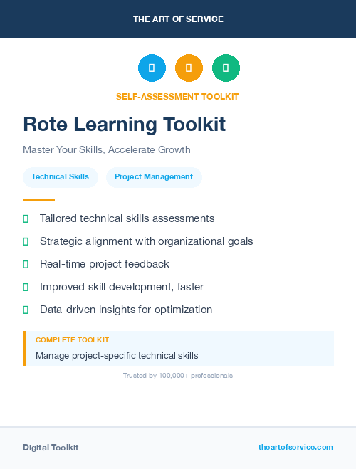 Rote Learning Toolkit