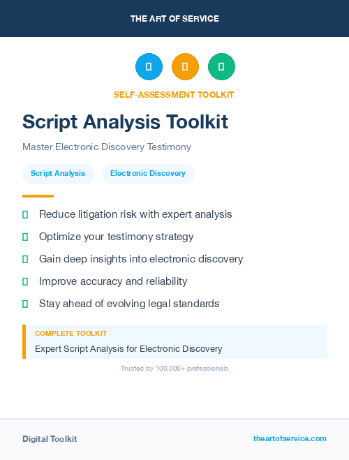 Script Analysis Toolkit