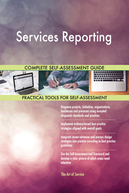 Services Reporting Toolkit