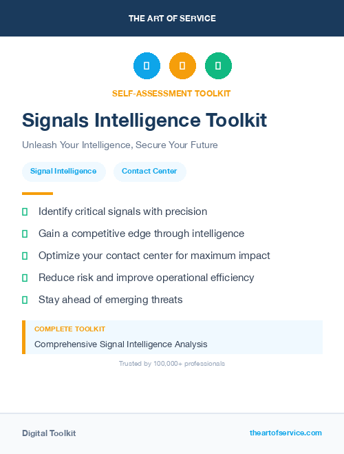 Signals Intelligence Toolkit