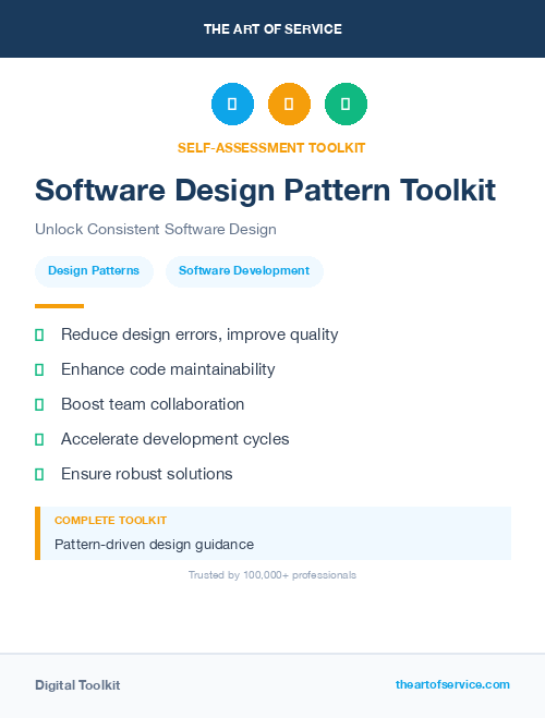 Software Design Pattern Toolkit