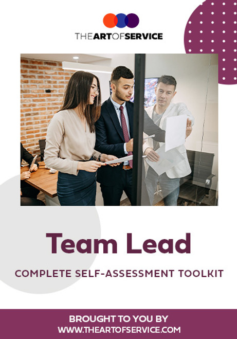 Team Lead Toolkit