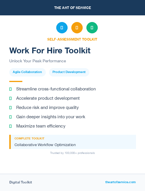 Work For Hire Toolkit