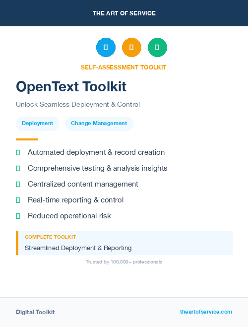 OpenText Toolkit