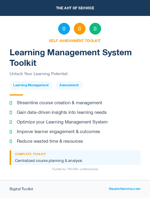 Learning Management System Toolkit