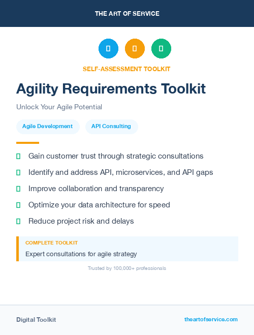 Agility Requirements Toolkit