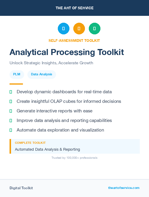 Analytical Processing Toolkit