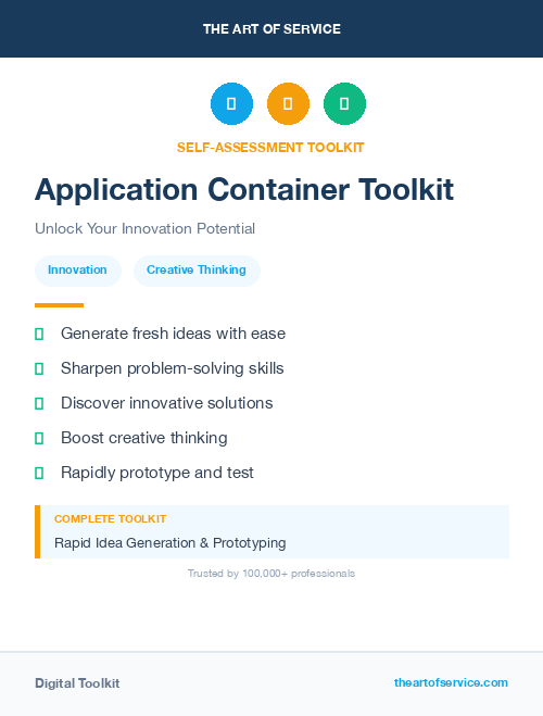 Application Container Toolkit