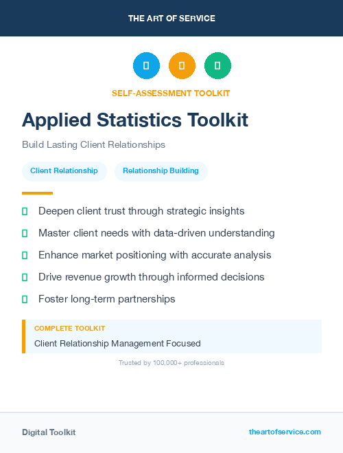 Applied Statistics Toolkit