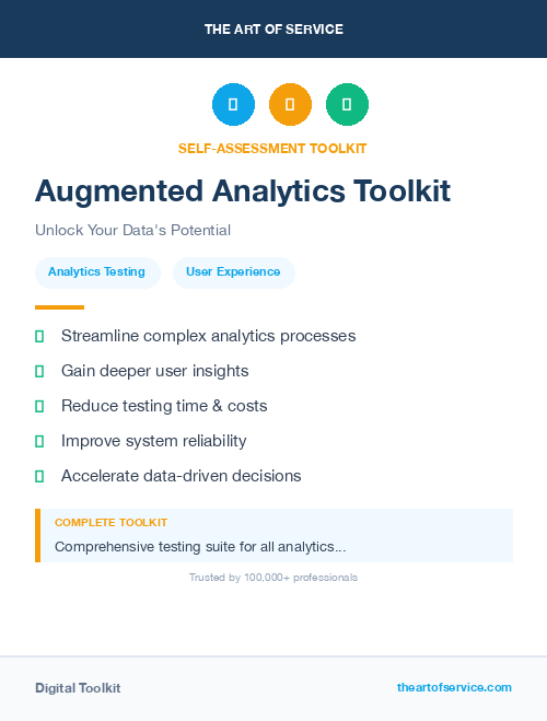 Augmented Analytics Toolkit