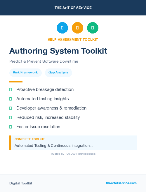 Authoring System Toolkit