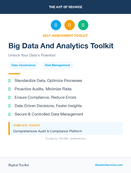 Big Data And Analytics Toolkit