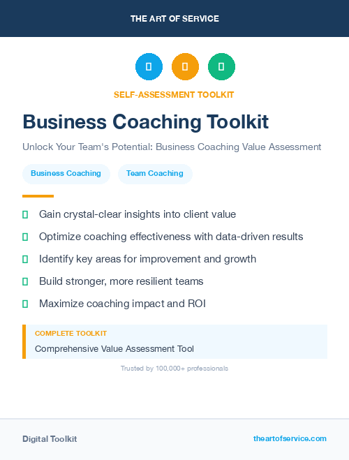 Business Coaching Toolkit