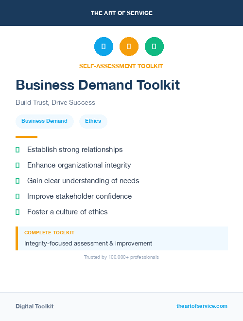 Business Demand Toolkit