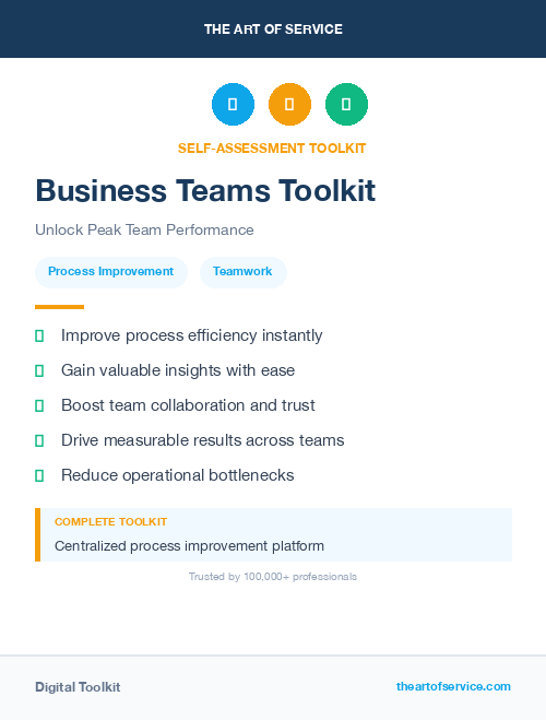 Business Teams Toolkit