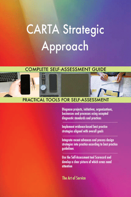 CARTA Strategic Approach Toolkit CARTA Strategic Approach Toolkit