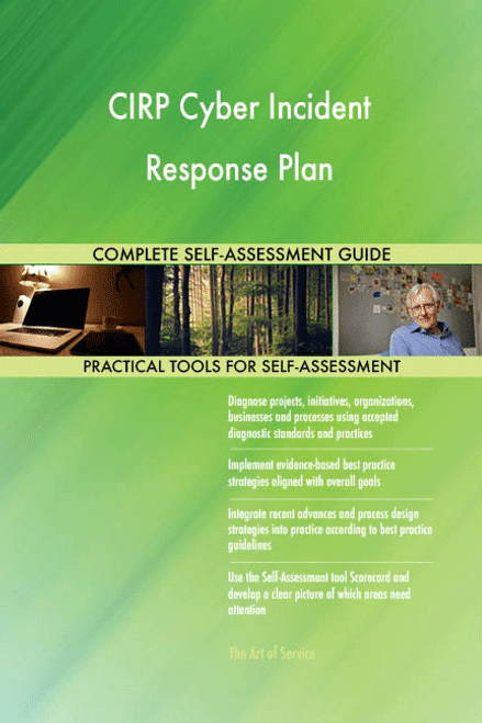 CIRP Cyber Incident Response Plan Toolkit