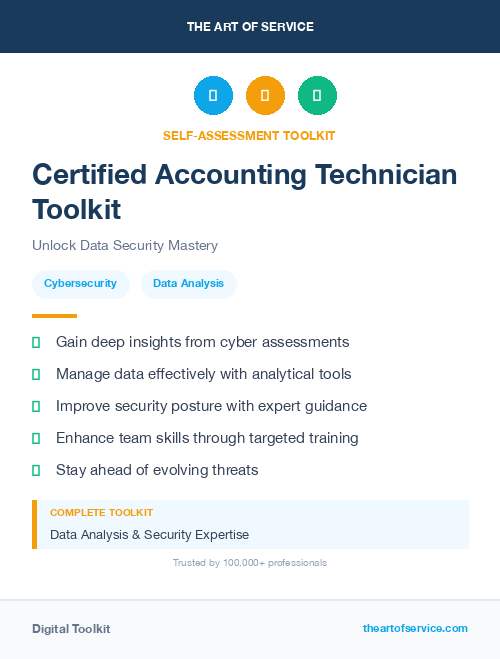 Certified Accounting Technician Toolkit