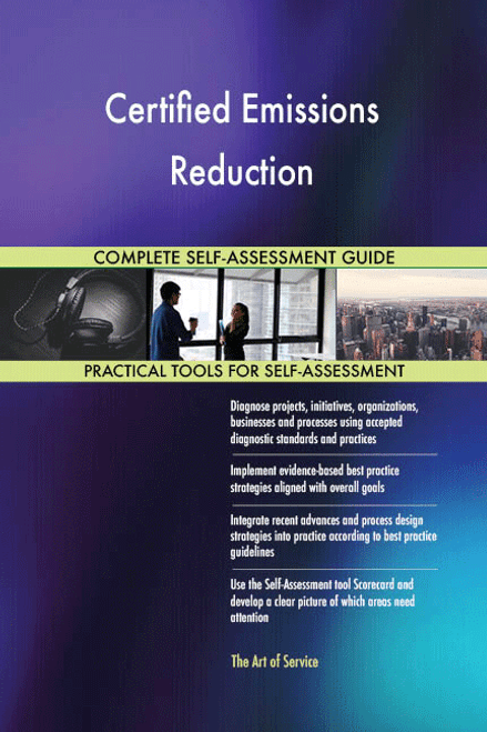 Certified Emissions Reduction Toolkit