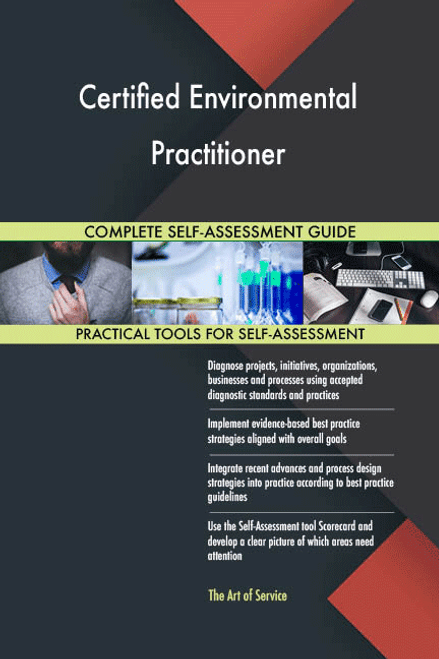 Certified Environmental Practitioner Toolkit Certified Environmental Practitioner Toolkit
