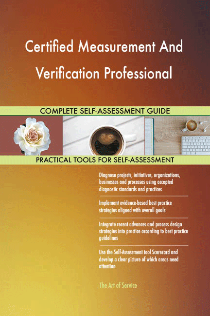 Certified Measurement And Verification Professional Toolkit