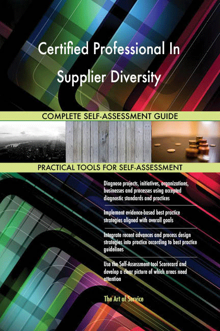 Certified Professional In Supplier Diversity Toolkit