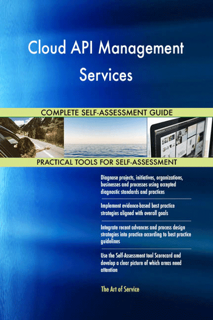Cloud API Management Services Toolkit