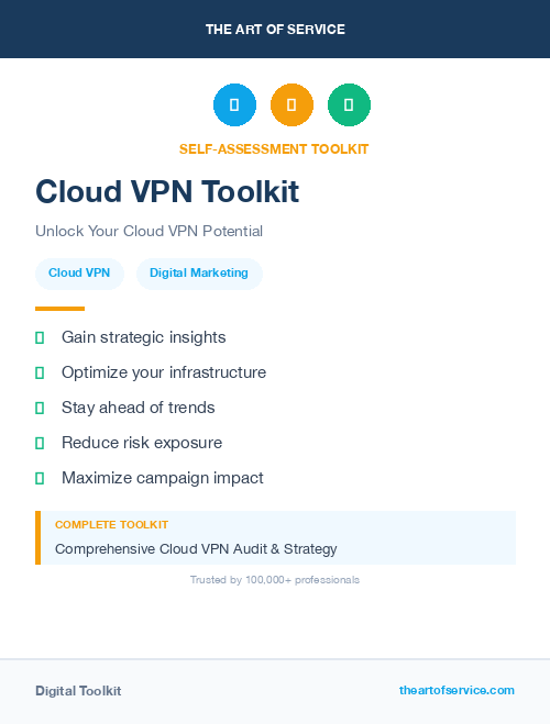 Cloud VPN Toolkit