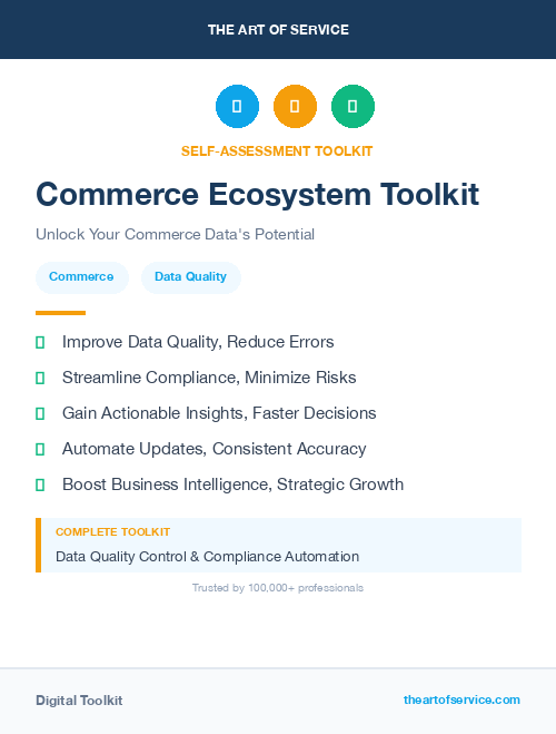 Commerce Ecosystem Toolkit