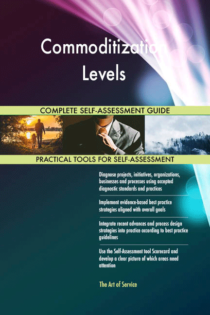 Commoditization Levels Toolkit