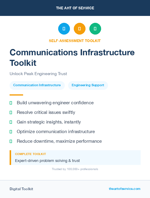Communications Infrastructure Toolkit