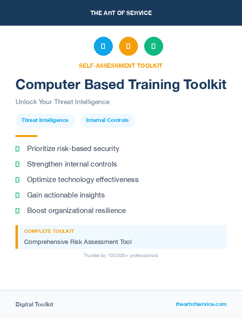 Computer Based Training Toolkit