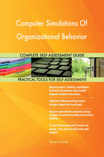 Computer Simulations Of Organizational Behavior Toolkit