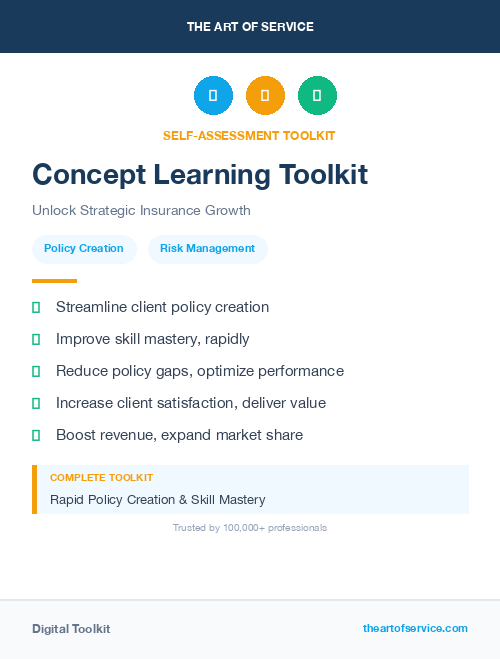Concept Learning Toolkit