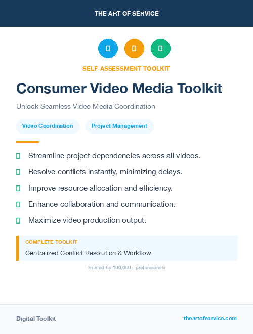 Consumer Video Media Toolkit