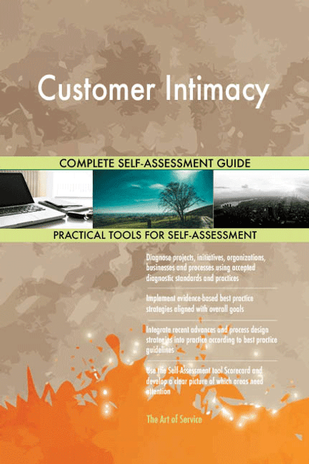 Customer Intimacy Toolkit Customer Intimacy Toolkit