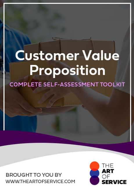 Customer Value Proposition Toolkit