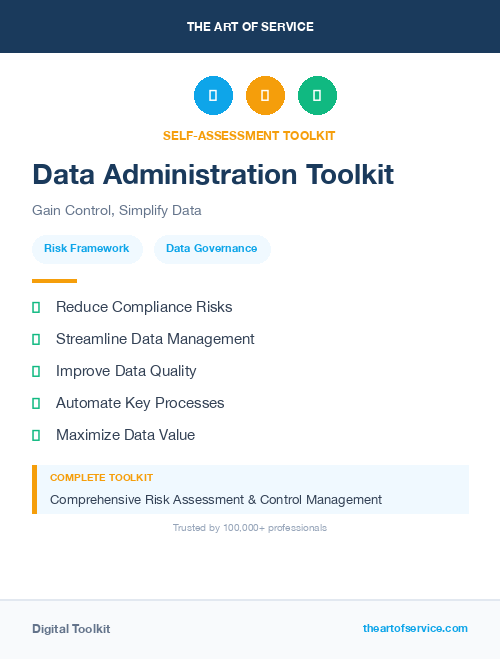 Data Administration Toolkit
